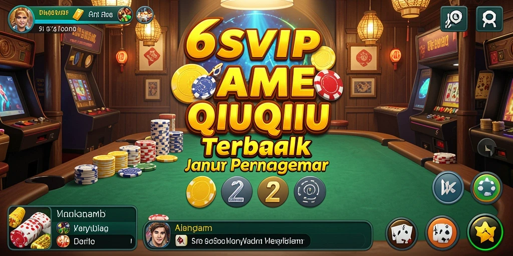 Tampilan gameplay QiuQiu yang seru dan interaktif.
