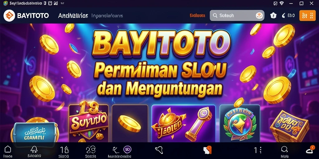 Tampilan gameplay menarik dari game Slot BAYITOTO.