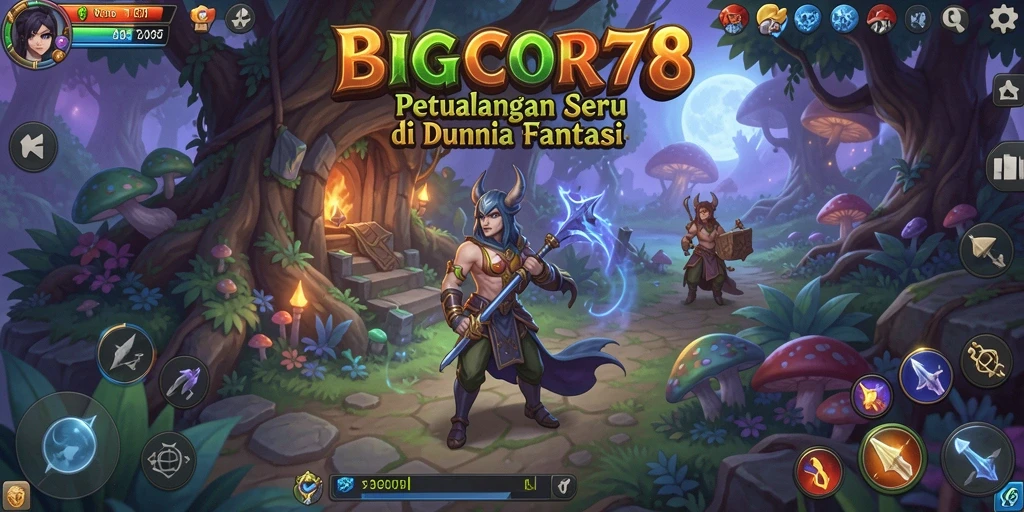 Tangkapan layar dari gameplay seru BIGCOR78 yang menampilkan petualangan menegangkan.