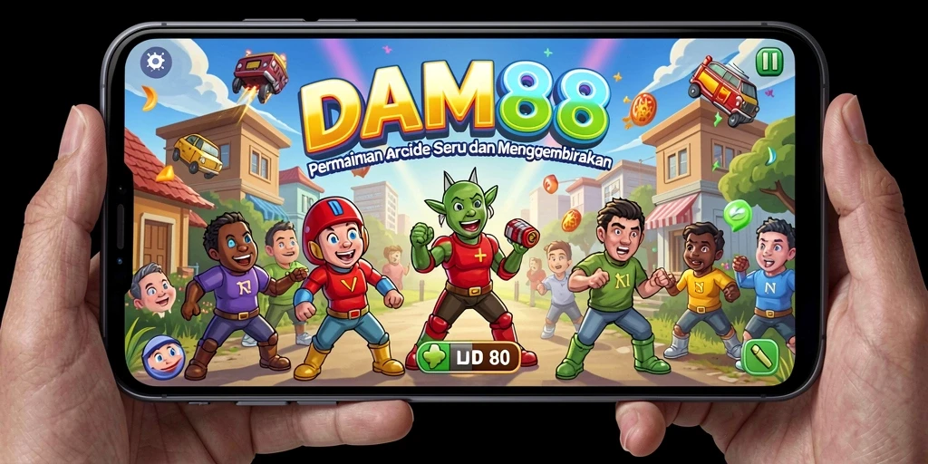 Tampilan gameplay seru dari DAM88 yang penuh warna dan tantangan.