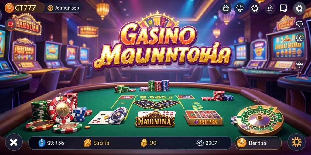 Tampilan gameplay menarik dari GT777 yang memikat pemain Kasino.