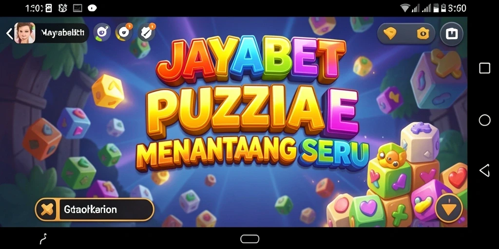 Tampilan gameplay menantang dengan berbagai teka-teki menarik.