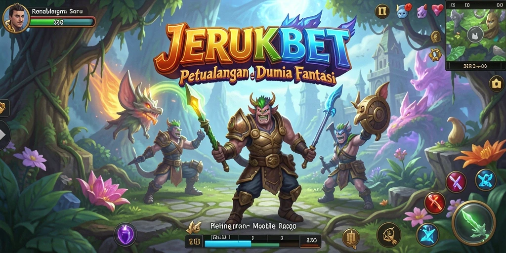 Tampilan gameplay seru dari JERUKBET yang memikat.