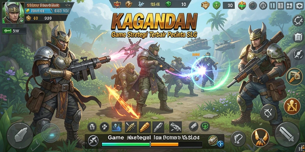 Tampilan gameplay KAGANDAN yang menegangkan dan menarik.