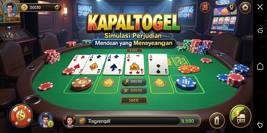 Screenshot KAPALTOGEL menunjukkan gameplay seru dan interaktif.