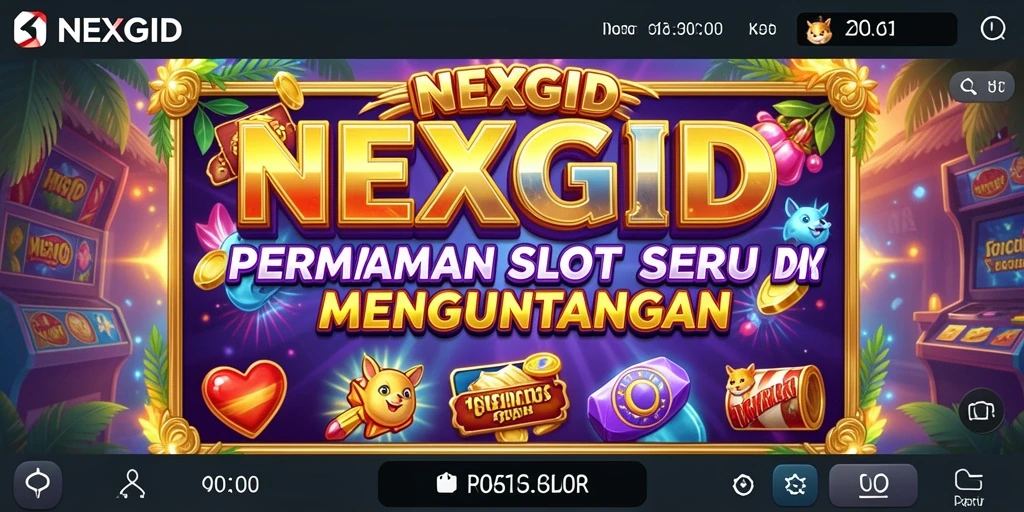 Screenshot NEXGID menampilkan gameplay slot yang menarik dan interaktif.