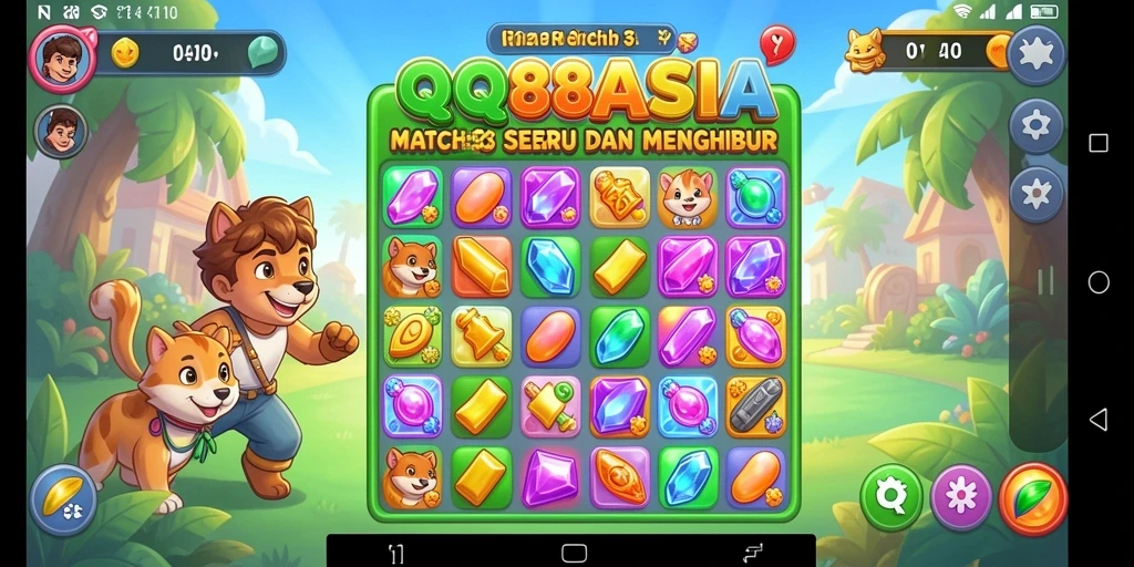 Gameplay seru dan penuh warna dari QQ88ASIA.