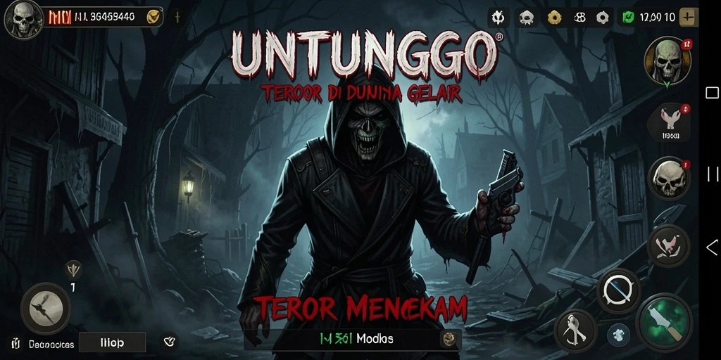 Gameplay mencekam di dalam dunia kelam UNTUNGGO.